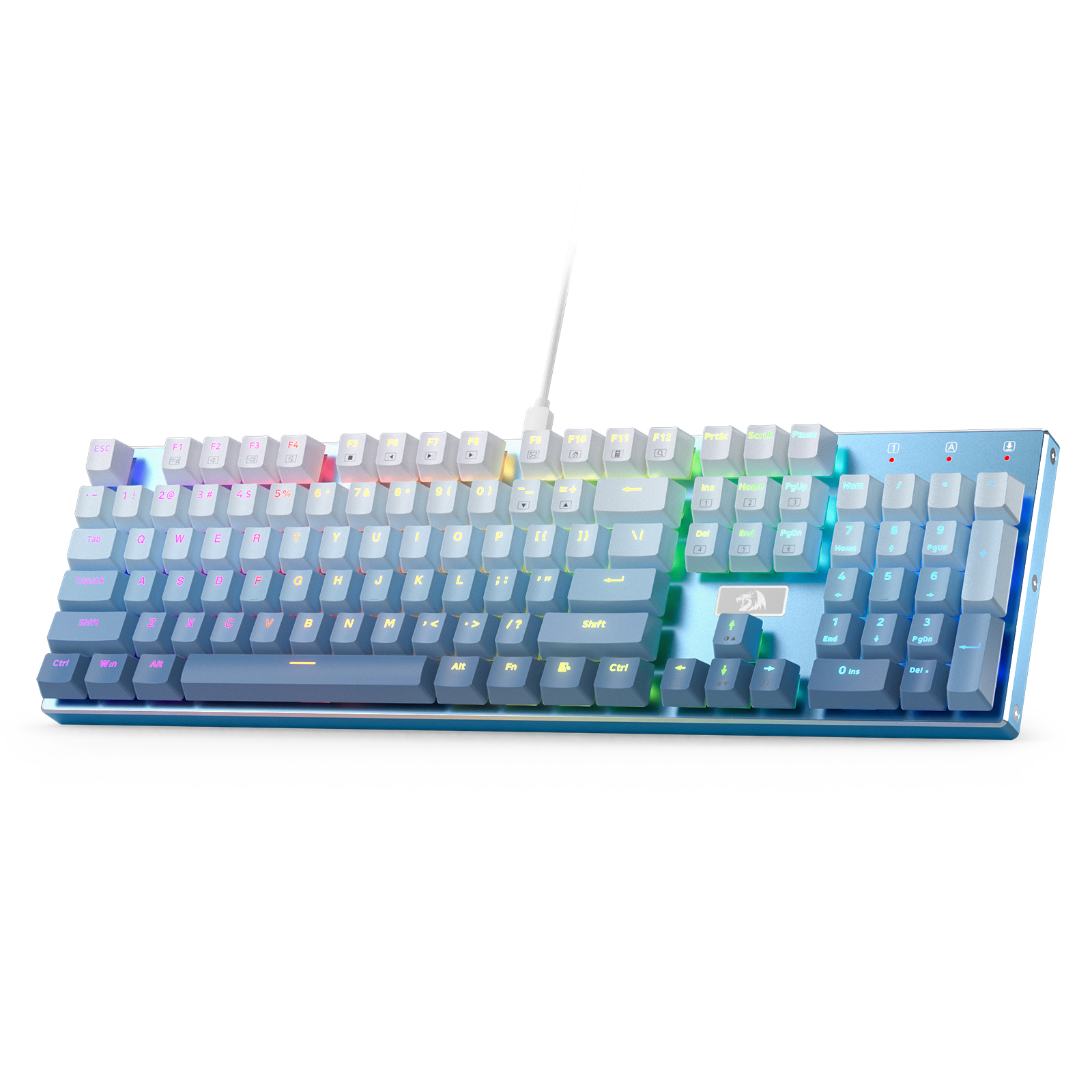 Gaming Keyboard That Is Quiet - Redragon K556 SE RGB LED Backlit