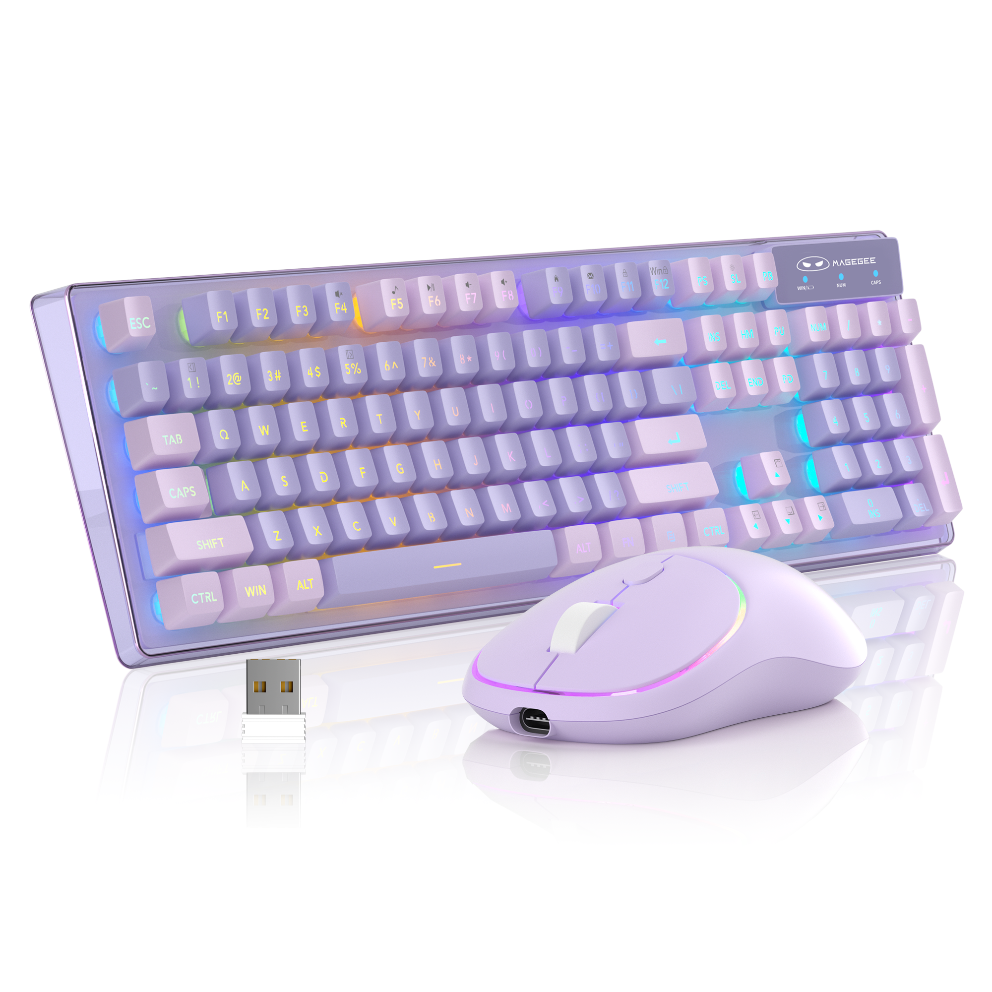 Gaming Keyboard Bluetooth - MageGee V550 Wireless Gaming Keyboard and