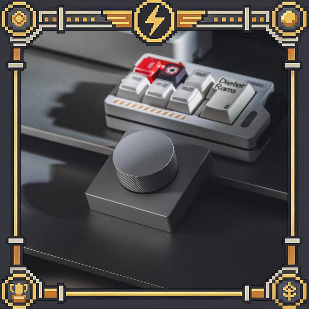 Gaming Keyboard Bluetooth - Anticater VK01 Desktop Bluetooth Keypad Knob