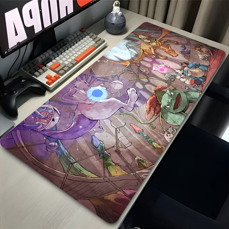 Gaming Keyboard Theme - Colorful Gaming Mousepad Laptop Japan Cool