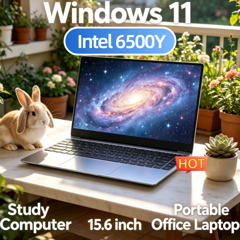 Gaming Keyboard Backlit - Intel 6500Y Lightweight 15.6 Laptop 32GB