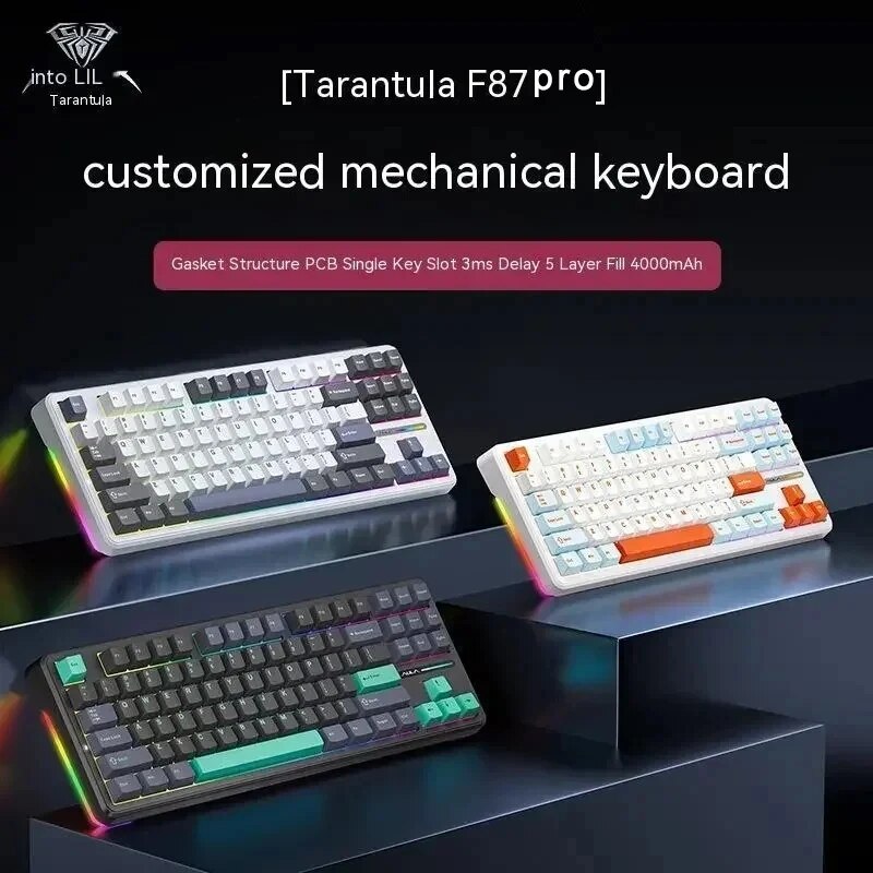 AULA F87 Pro Mechanical Keyboa - огляд і ціна Gaming Keyboard Expensive