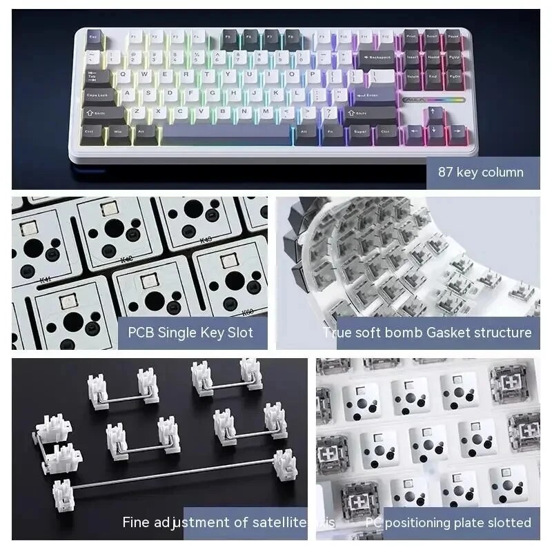 AULA F87 Pro Mechanical Keyboa - огляд і ціна Gaming Keyboard Expensive