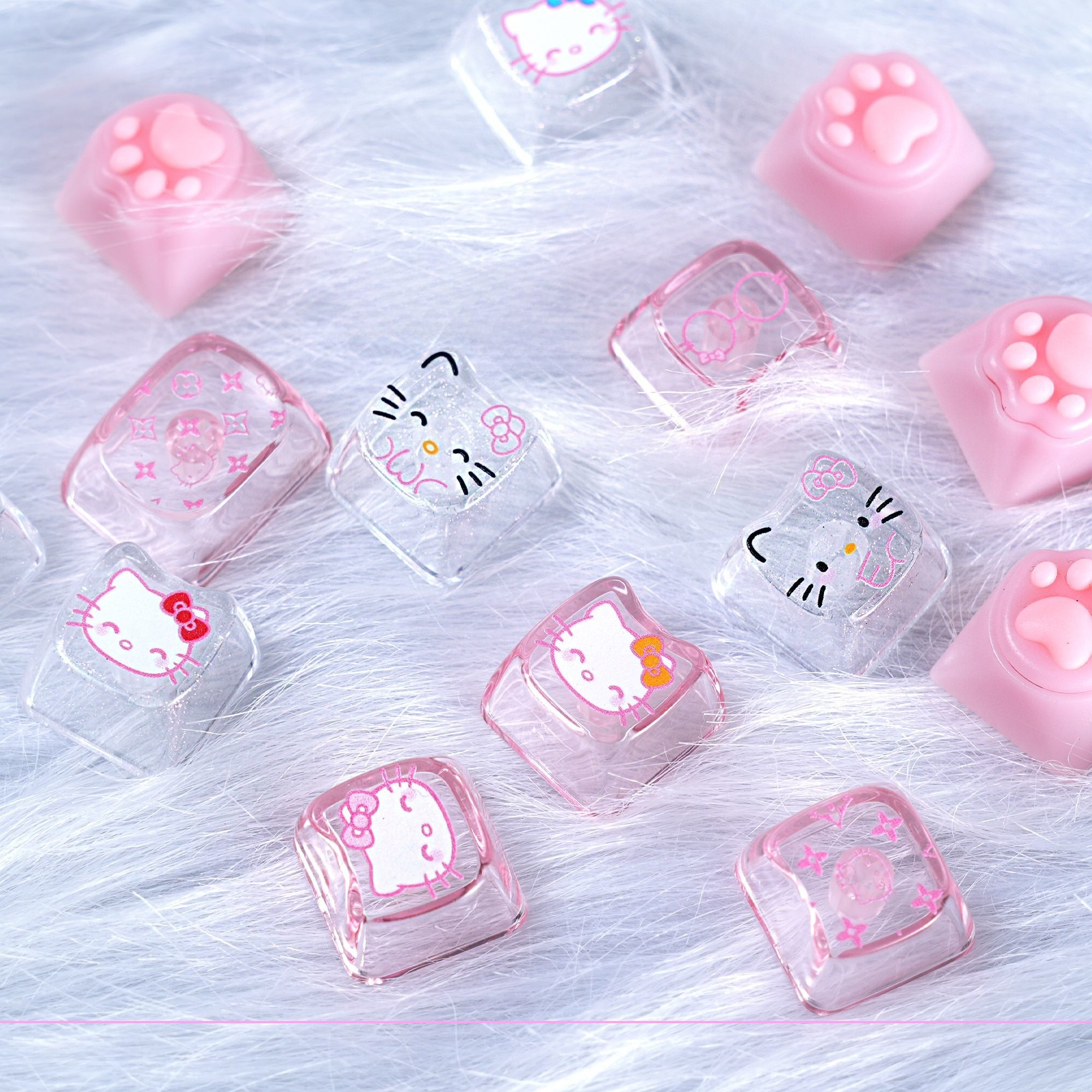 Anime Sanrio Hello Kitty Trans - огляд і ціна Gaming Keyboard Backlit