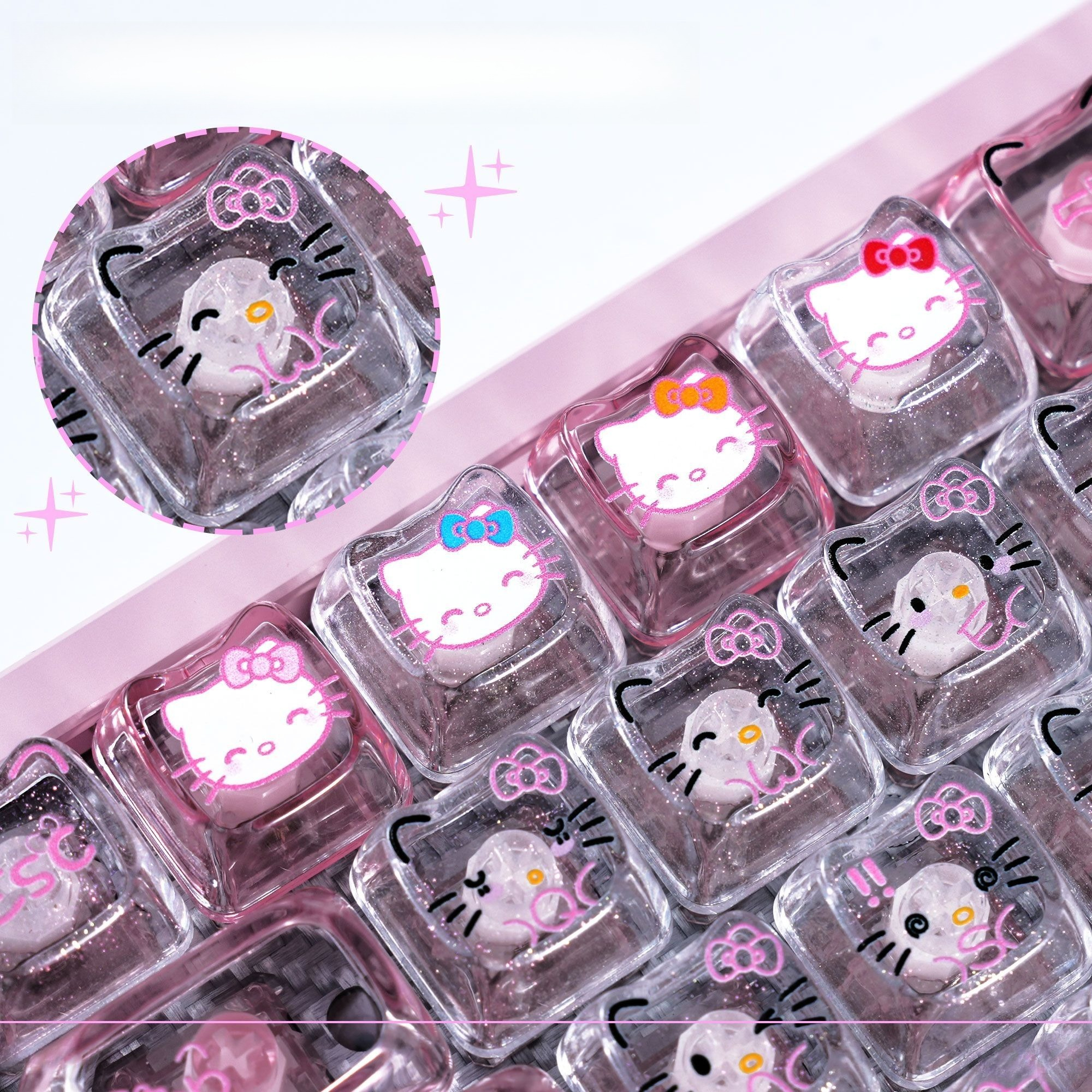 Anime Sanrio Hello Kitty Trans - огляд і ціна Gaming Keyboard Backlit