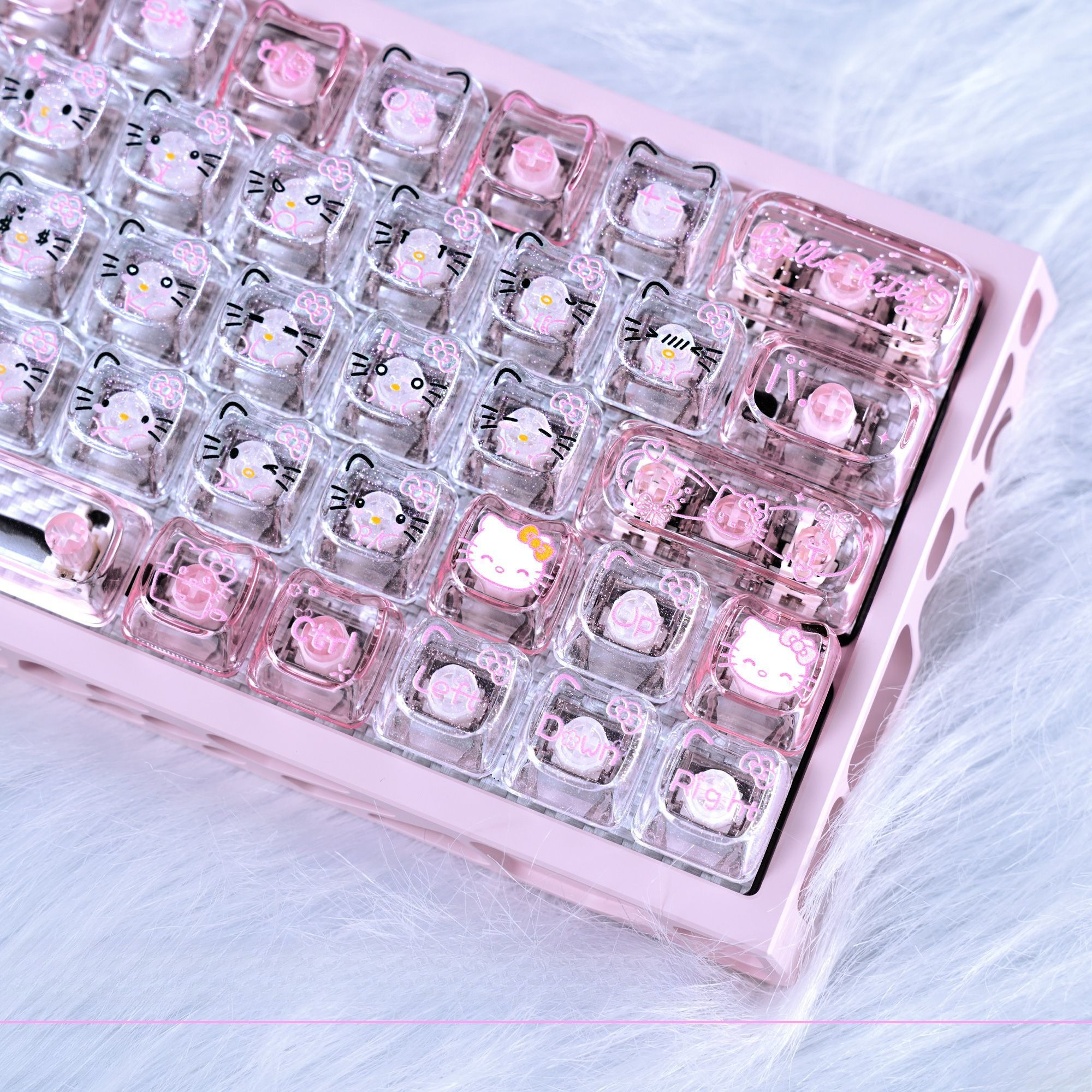 Anime Sanrio Hello Kitty Trans - огляд і ціна Gaming Keyboard Backlit