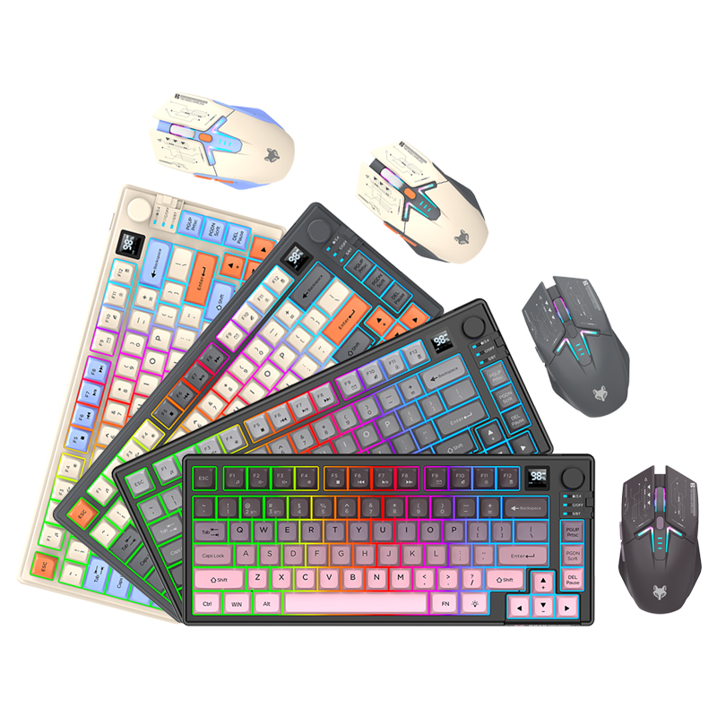 New Dual-Mode 80 Keys Wireless - огляд і ціна Gaming Keyboard Bluetooth