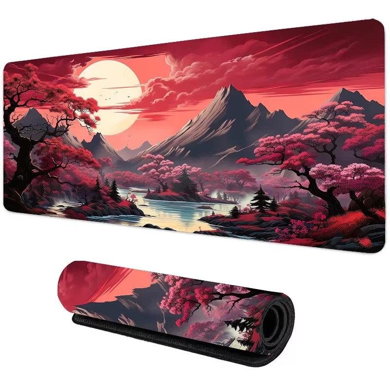 Sunset Mountain View Silicone  - огляд і ціна Gaming Keyboard Mouse