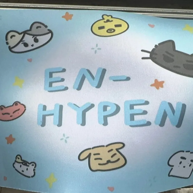 ENHYPENS Graffiti Cartoon Merc - огляд і ціна Gaming Keyboard Mouse