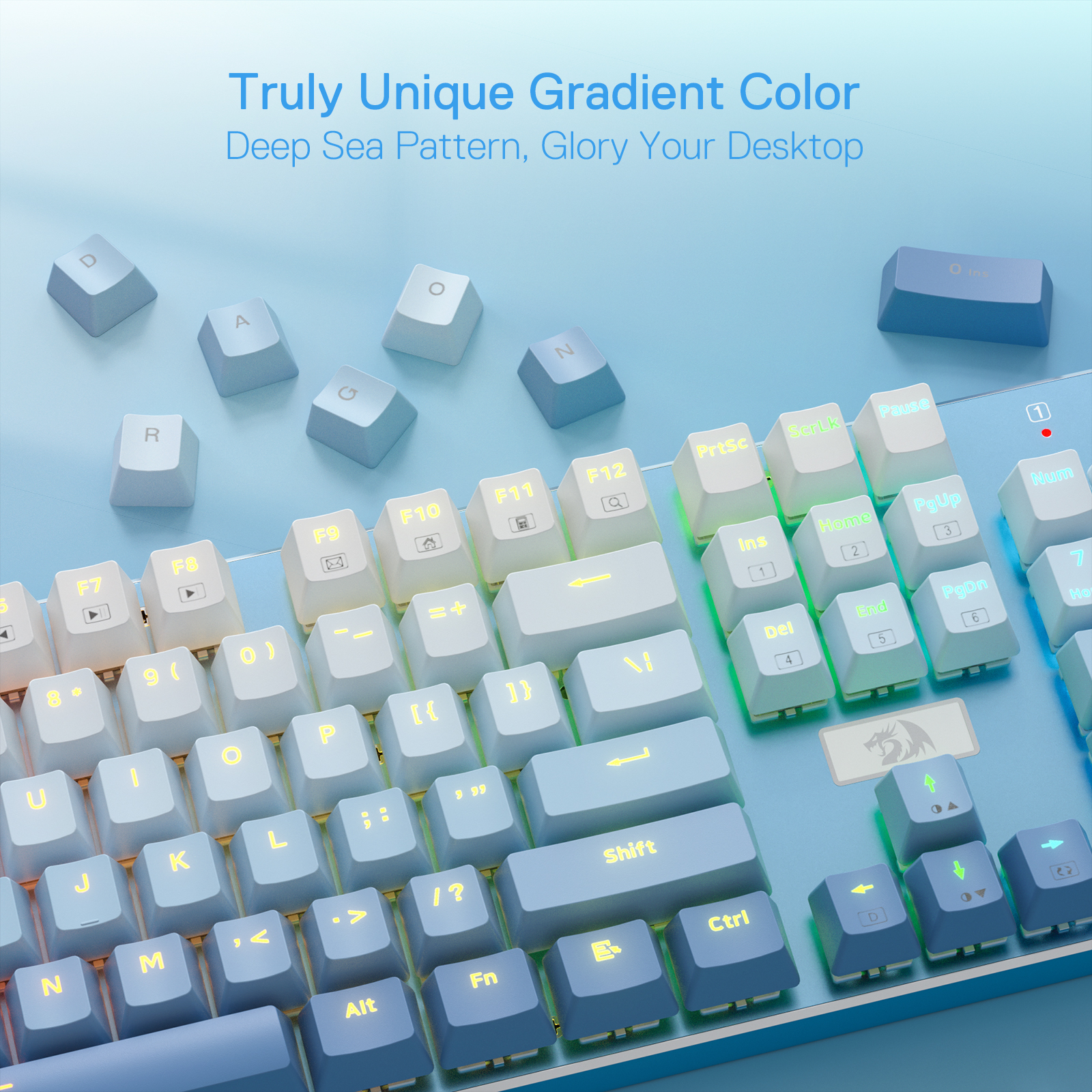 Redragon K556 SE RGB LED Backl - огляд і ціна Gaming Keyboard That Is Quiet