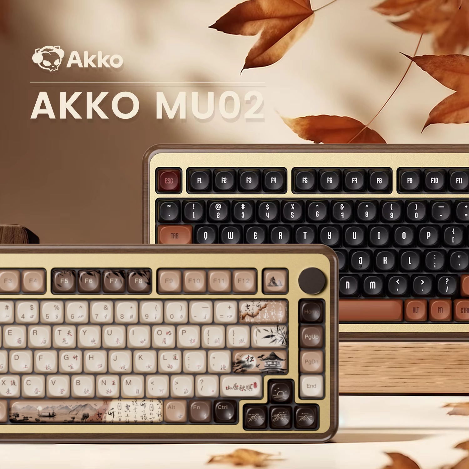 Akko MU02 75% Mountain Seclusi - огляд і ціна Gaming Keyboard Half