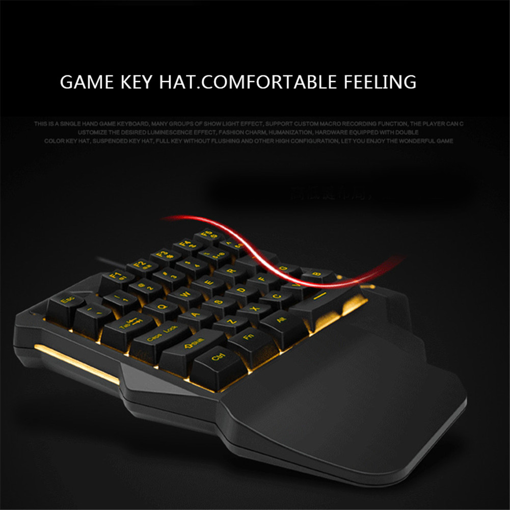 One Hand Gaming Keyboard Half  - огляд і ціна Gaming Keyboard Half