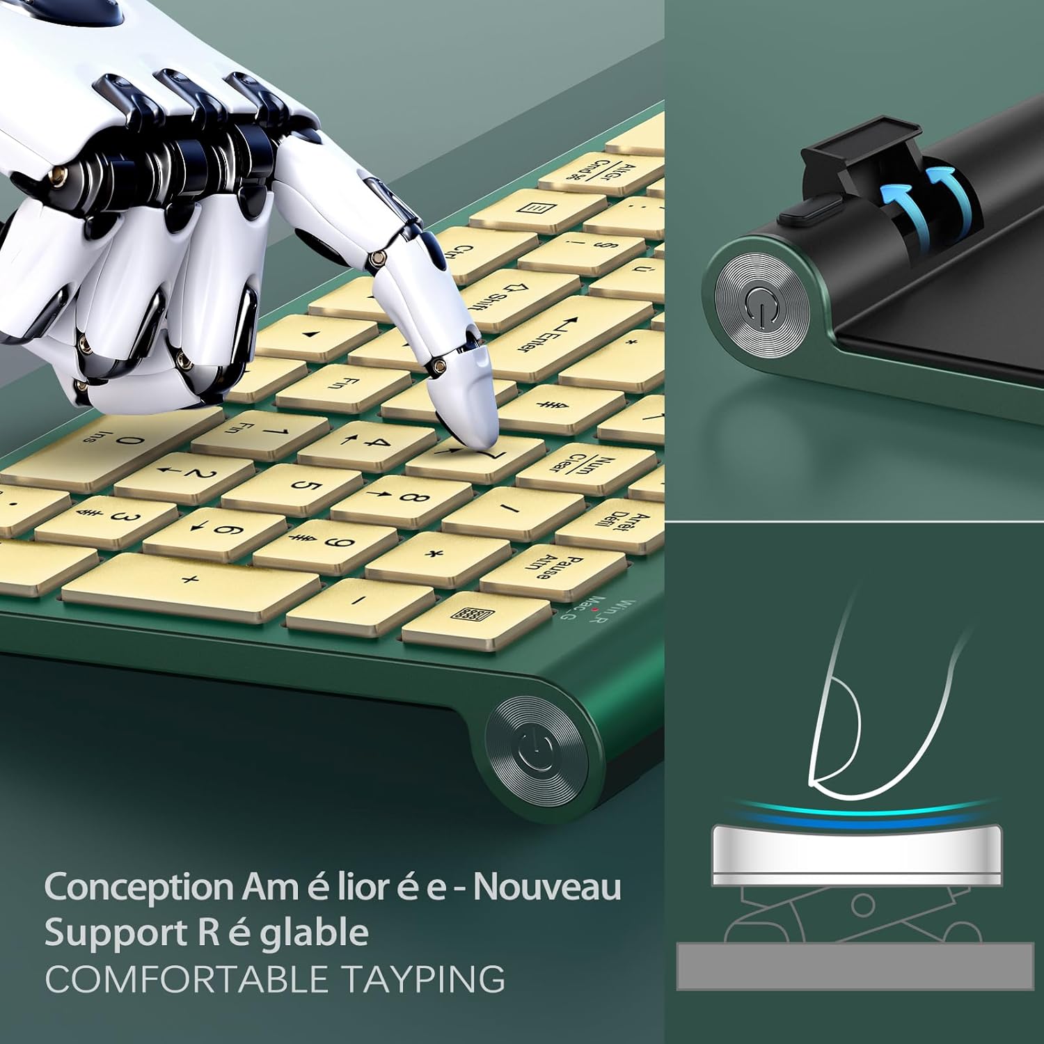 Ergonomic wireless keyboard an - огляд і ціна Gaming Keyboard That Is Quiet