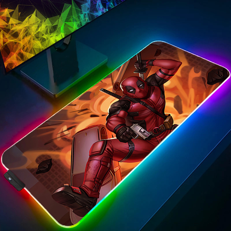 LED Mouse Pad Gaming Backlight - огляд і ціна Gaming Keyboard Backlit
