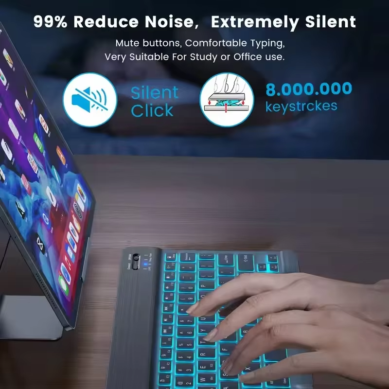 READ YYEAH RGB Backlit Bluetoo - огляд і ціна Gaming Keyboard Bluetooth