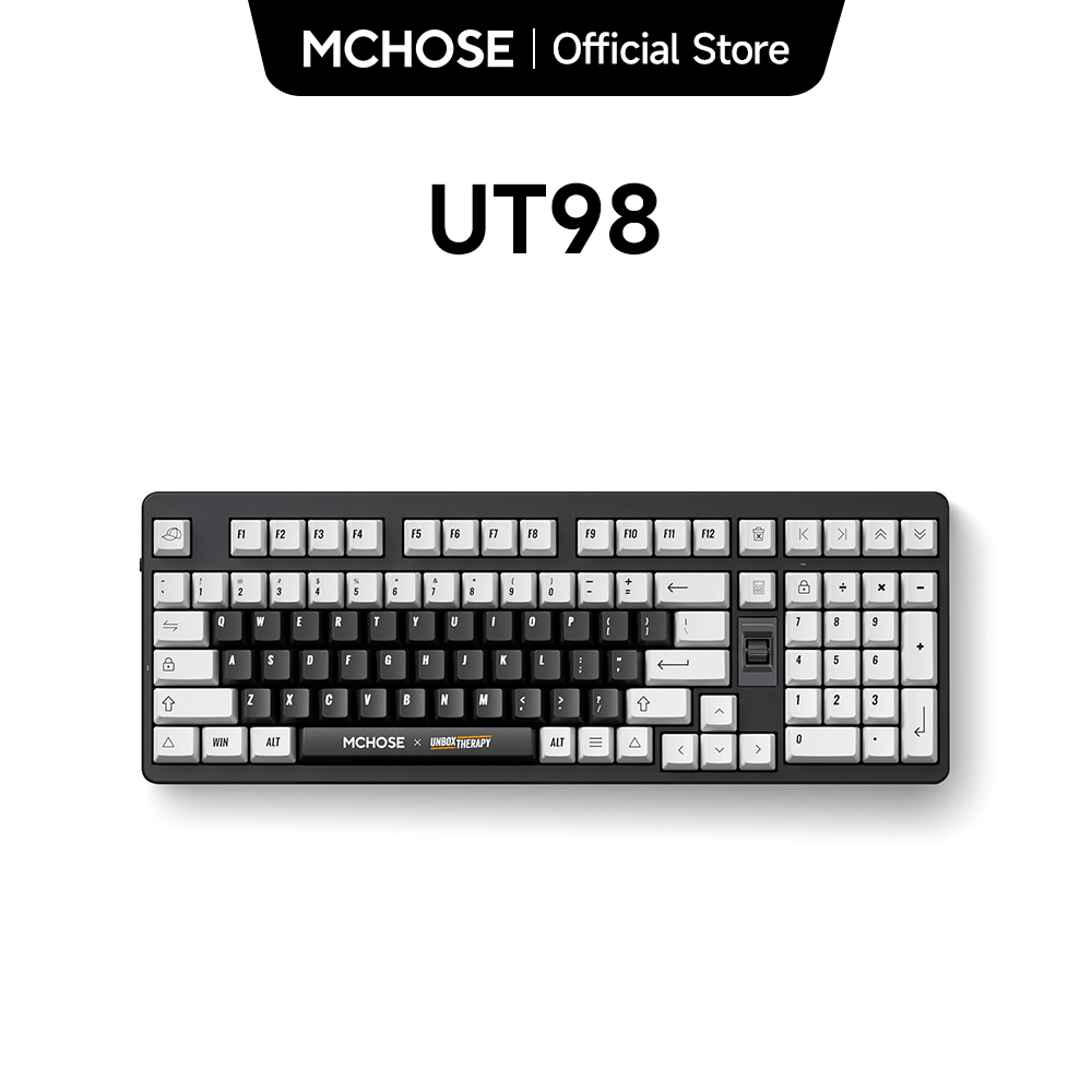 MCHOSE x Unbox Therapy - UT98  - огляд і ціна Gaming Keyboard That Is Quiet
