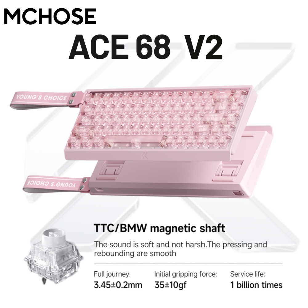 MCHOSE ACE68 V2 gaming keyboar - огляд і ціна Gaming Keyboard Expensive