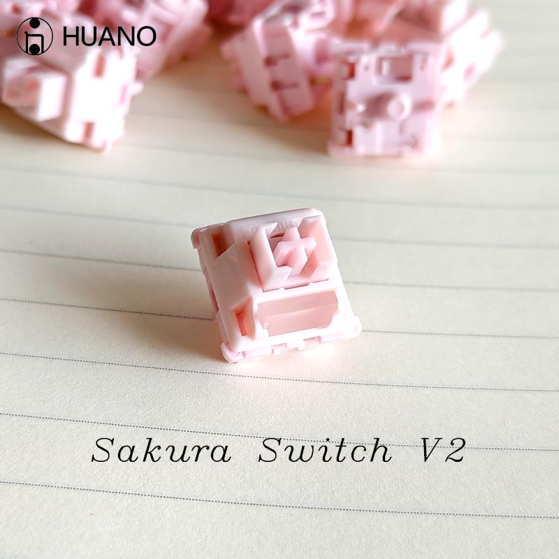 HUANO Sakura V2 Switch 5-Pins  - огляд і ціна Gaming Keyboard Mini Mechanical