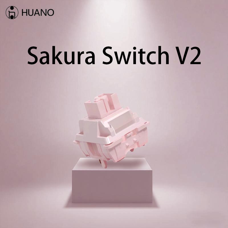 HUANO Sakura V2 Switch 5-Pins  - огляд і ціна Gaming Keyboard Mini Mechanical