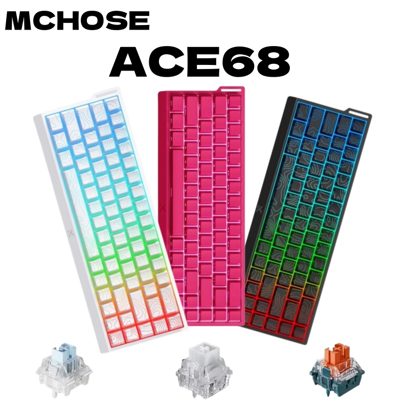 MCHOSE ACE68 Magnetic Keyboard - огляд і ціна Gaming Keyboard Expensive