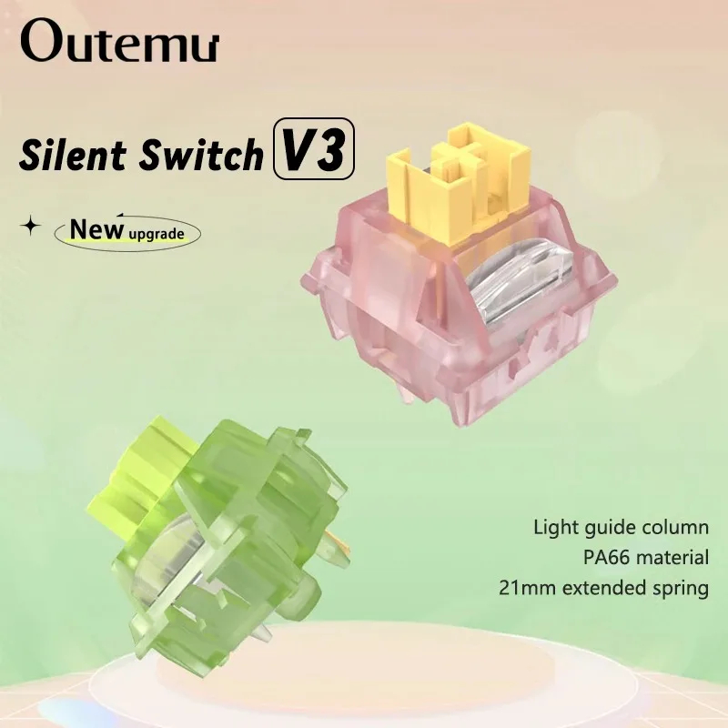 Outemu Silent Peach V3 Switch  - огляд і ціна Keyboard Lube Kit
