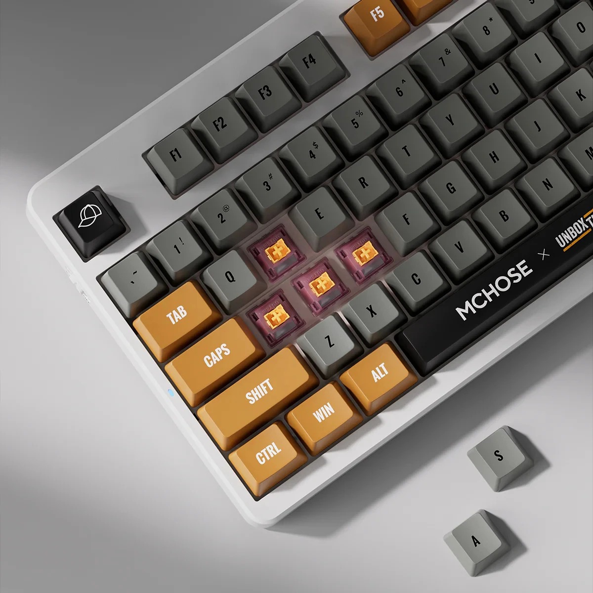 MCHOSE x Unbox Therapy - UT98  - огляд і ціна Gaming Keyboard That Is Quiet