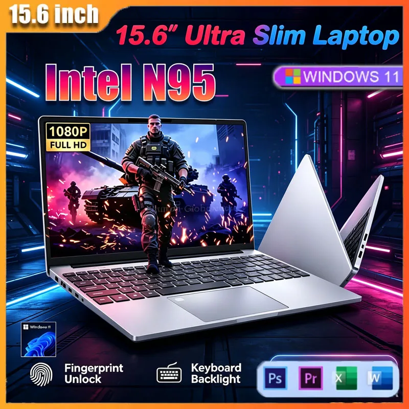 15.6 Inch Ultra Slim Laptop In - огляд і ціна Gaming Keyboard Backlit