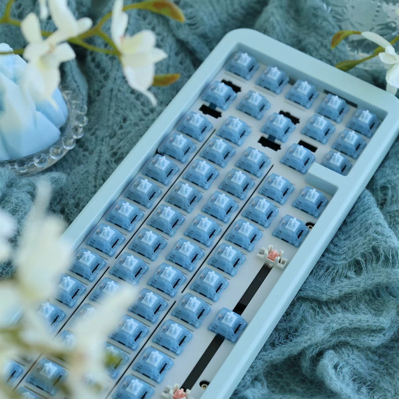 HMX Blue Topa Switch Linear Sw - огляд і ціна Gaming Keyboard Mini Mechanical