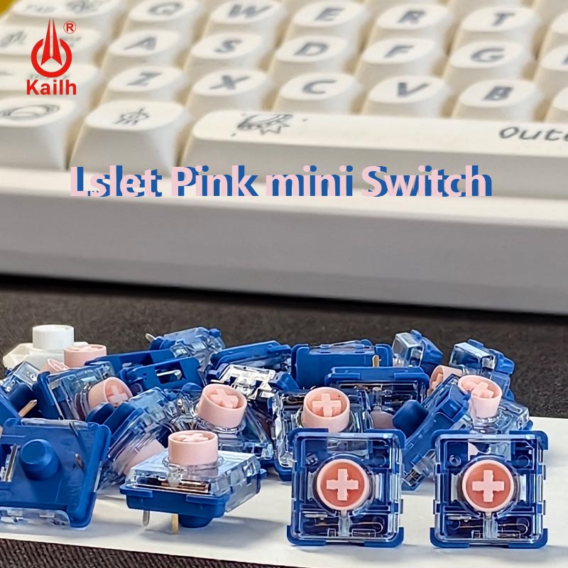 Kailh Pink Silent Island MINI  - огляд і ціна Gaming Keyboard That Is Quiet