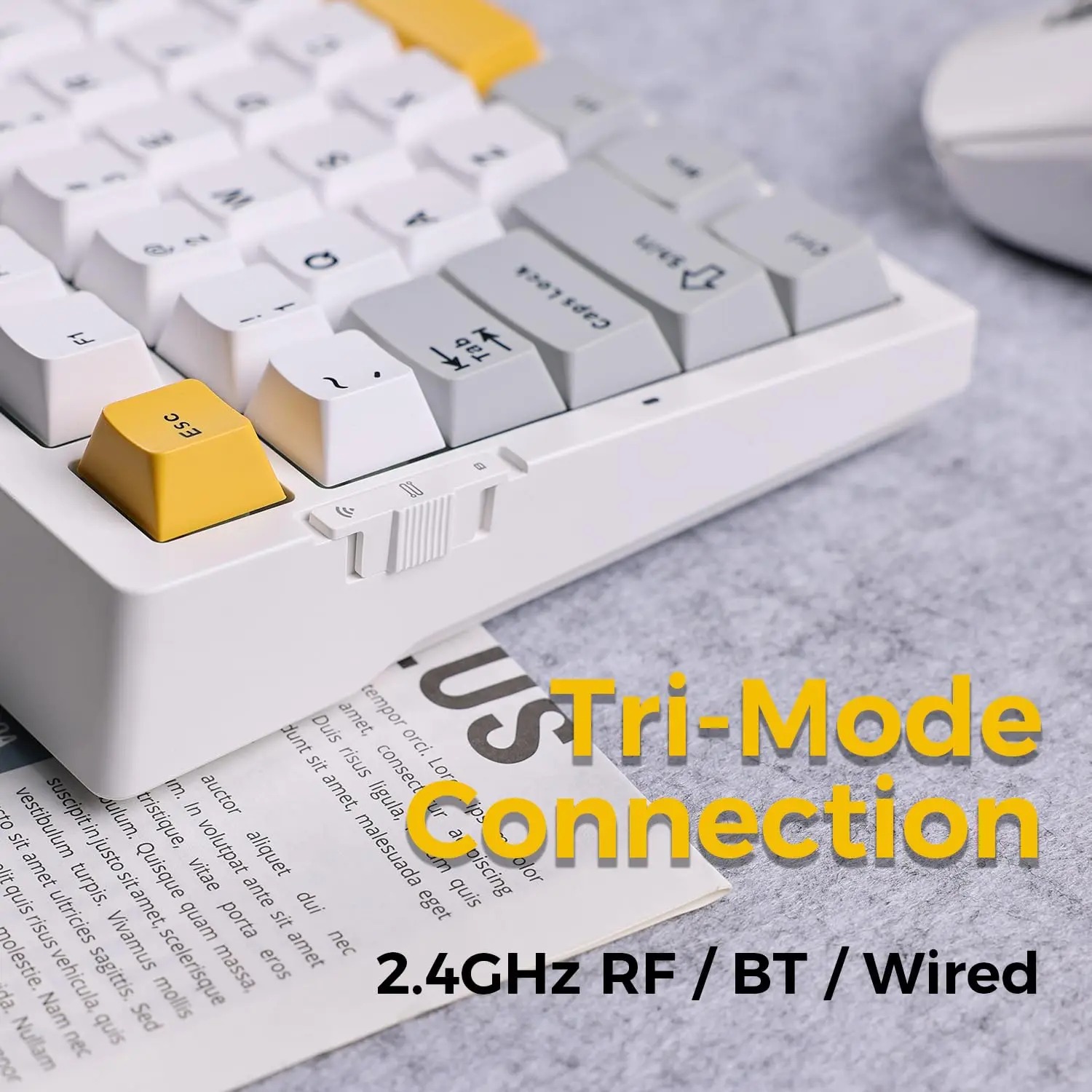 MCHOSE G75 Pro Hot Swappable W - огляд і ціна Gaming Keyboard Expensive
