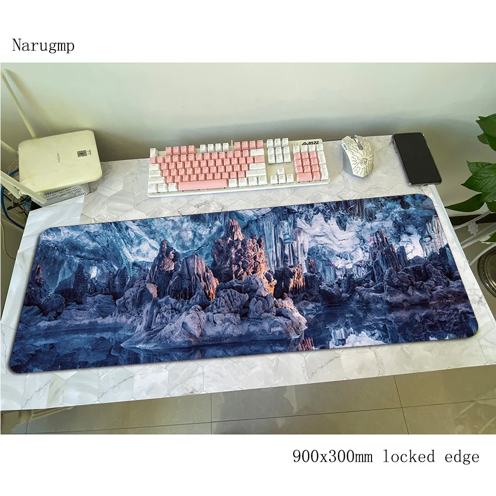 Caves mouse pad 90x30cm mousep - огляд і ціна Gaming Keyboard Best