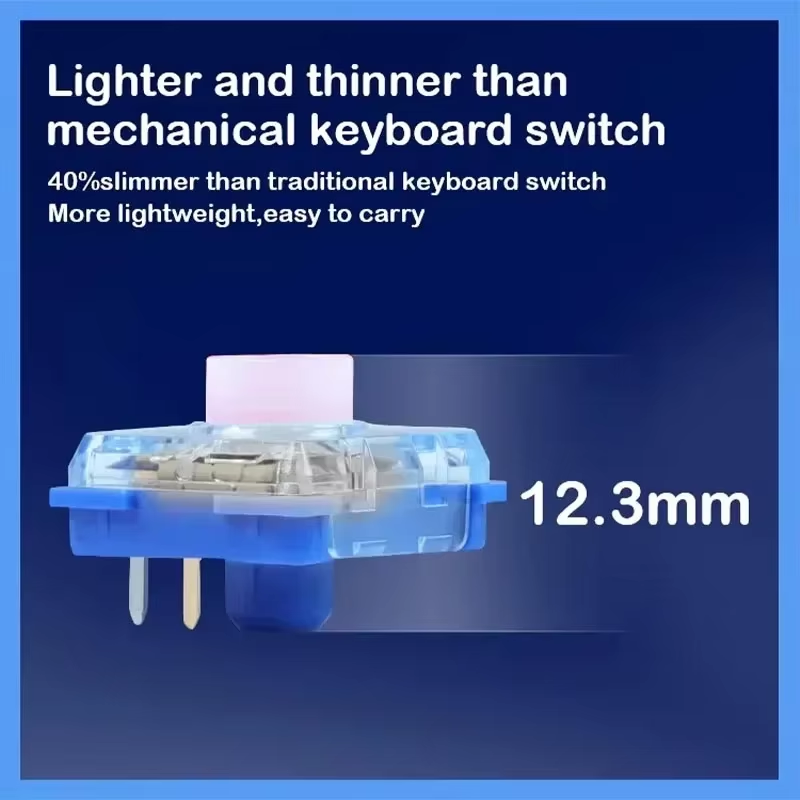 Kailh Islet Pink Mini Low Prof - огляд і ціна Gaming Keyboard Mini Mechanical