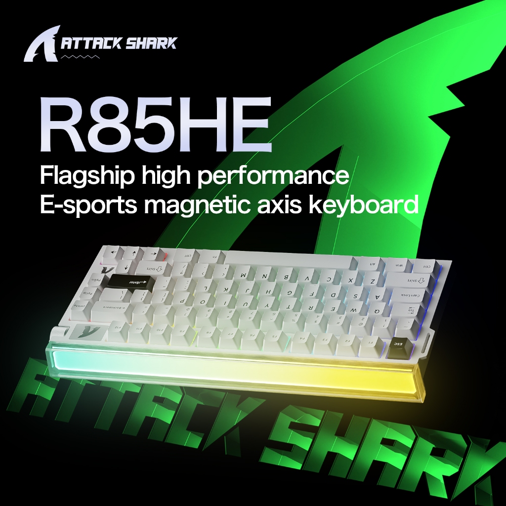 ATTACK SHARK R85HE Magnetic Ax - огляд і ціна Gaming Keyboard Expensive