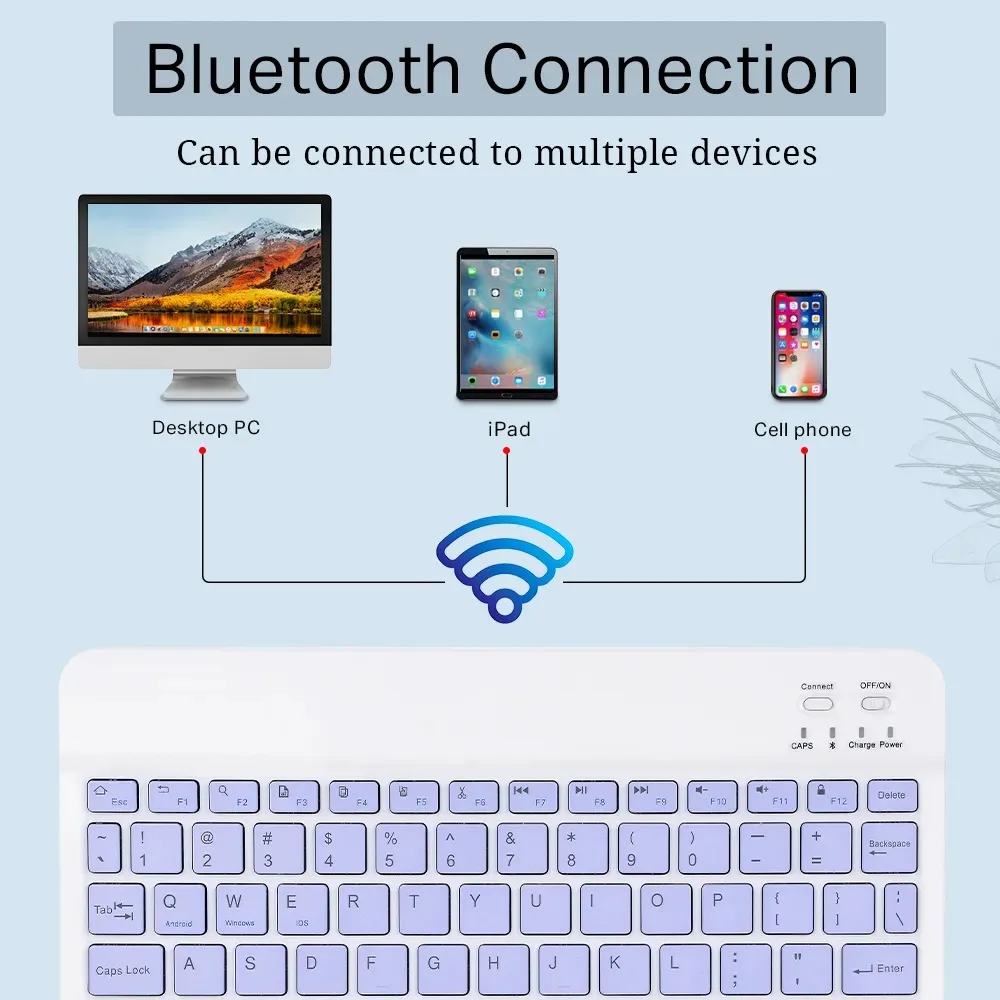 Universal 10 inch Bluetooth Wi - огляд і ціна Gaming Keyboard Bluetooth