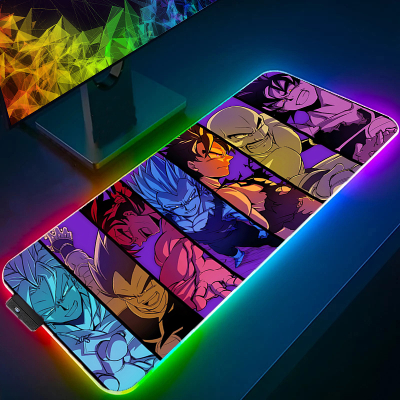 LED Mouse pad Dragon Ball Comp - огляд і ціна Gaming Keyboard Theme