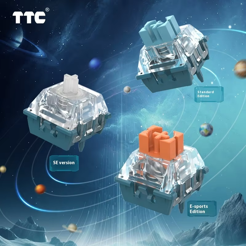 TTC Uranus Magnetic Switch E-S - огляд і ціна Gaming Keyboard Half