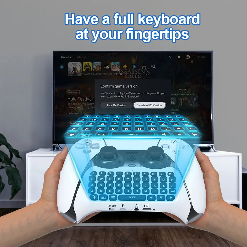 Gaming Handle Keyboard Wireles - огляд і ціна Gaming Keyboard Bluetooth