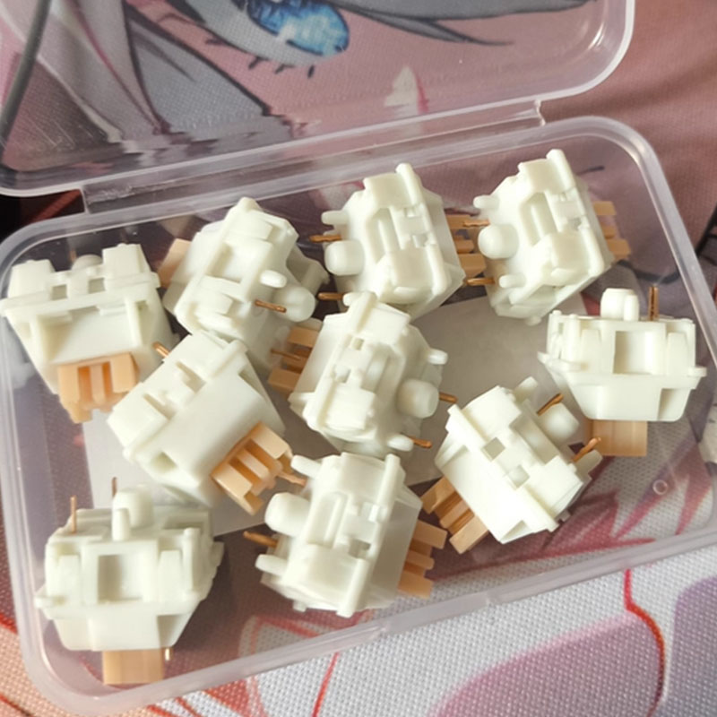 Outemu Cream Yellow Pro Switch - огляд і ціна Gaming Keyboard That Is Quiet