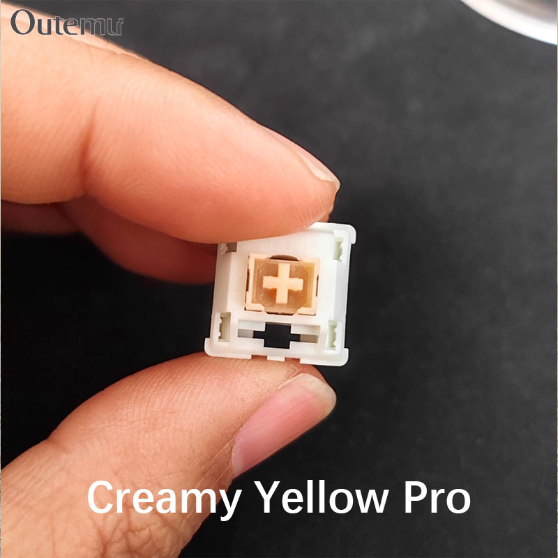 Outemu Cream Yellow Pro Switch - огляд і ціна Gaming Keyboard That Is Quiet