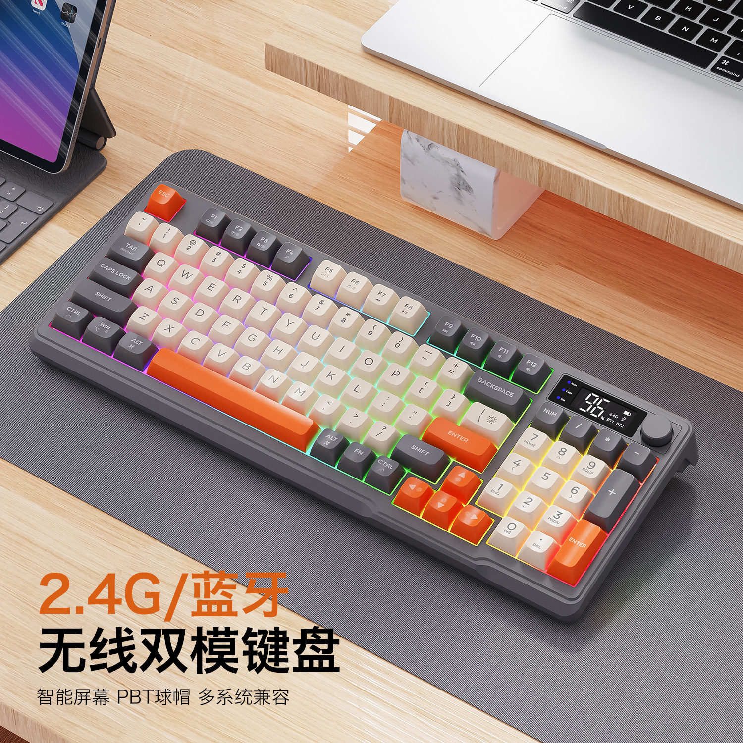 Hot Free Wolf T96 Wireless Dua - огляд і ціна Gaming Keyboard Mouse