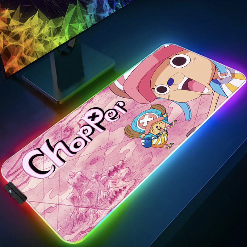RGB Mouse Pad one piece Tony T - огляд і ціна Gaming Keyboard Backlit