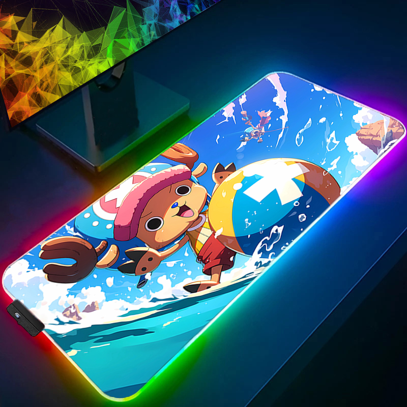 RGB Mouse Pad one piece Tony T - огляд і ціна Gaming Keyboard Backlit