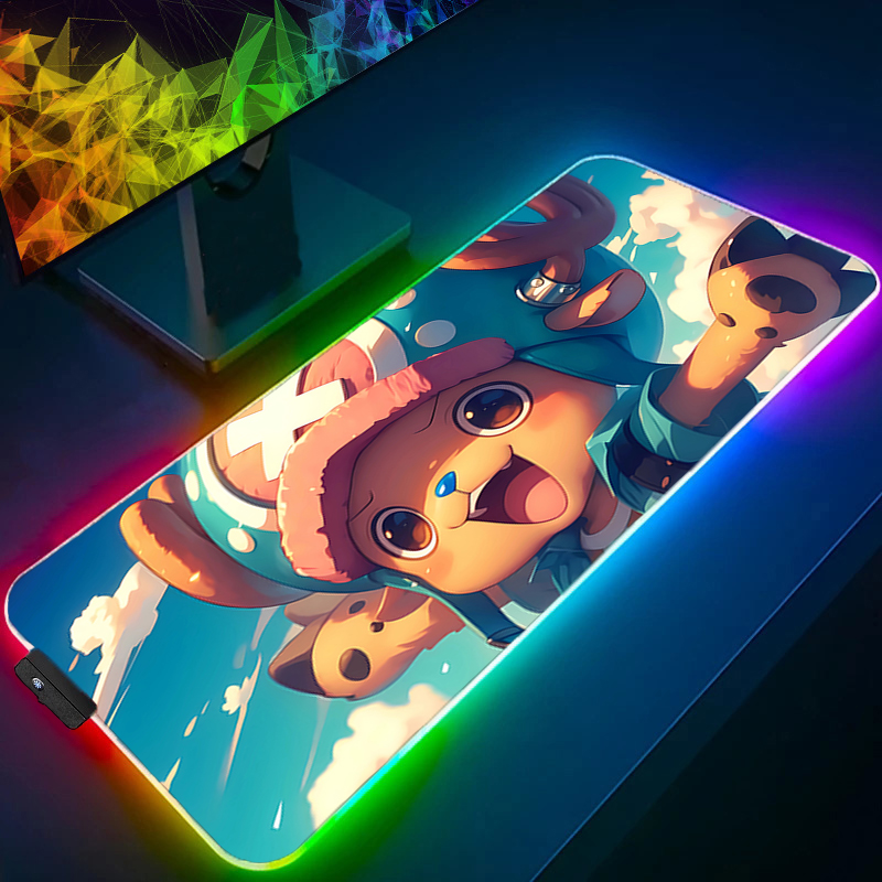 RGB Mouse Pad one piece Tony T - огляд і ціна Gaming Keyboard Backlit