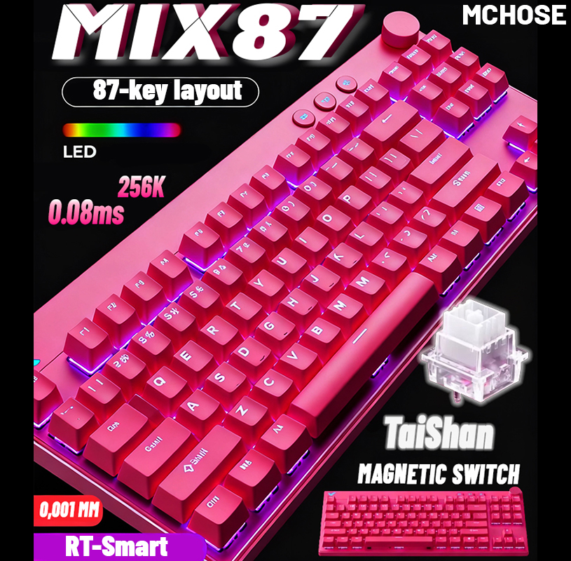MCHOSE MIX87 Wired Gaming Keyb - огляд і ціна Gaming Keyboard Expensive
