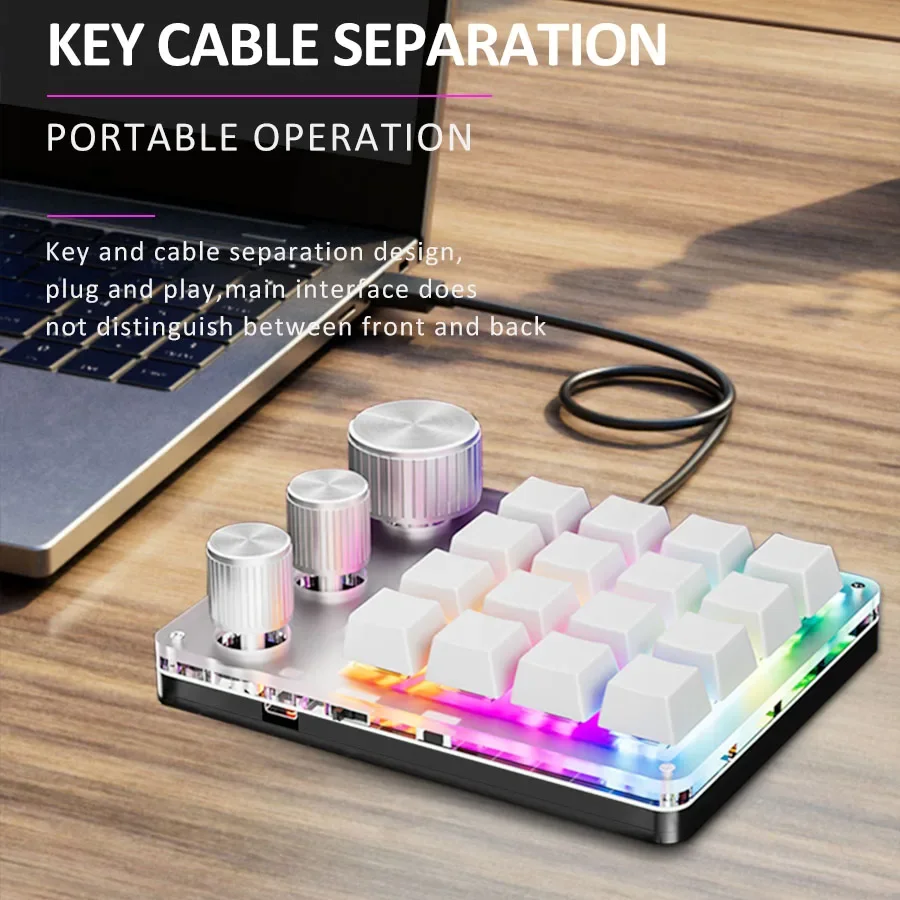 Wireless Bluetooth Programming - огляд і ціна Gaming Keyboard Mini Mechanical