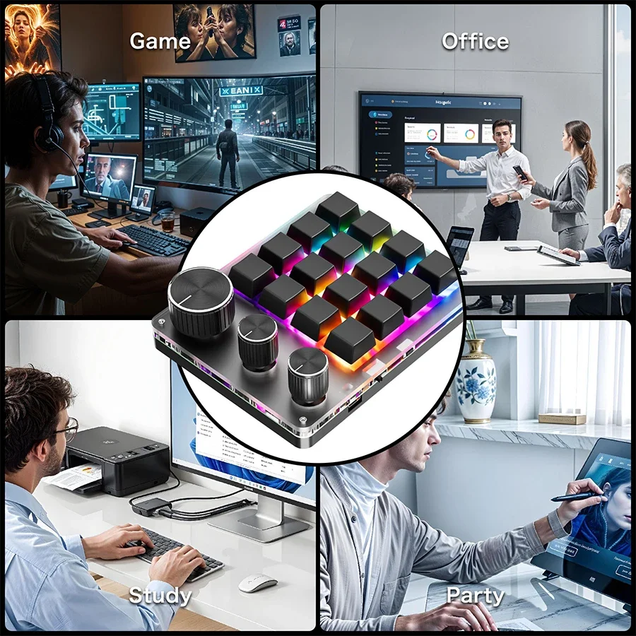 Wireless Bluetooth Programming - огляд і ціна Gaming Keyboard Mini Mechanical