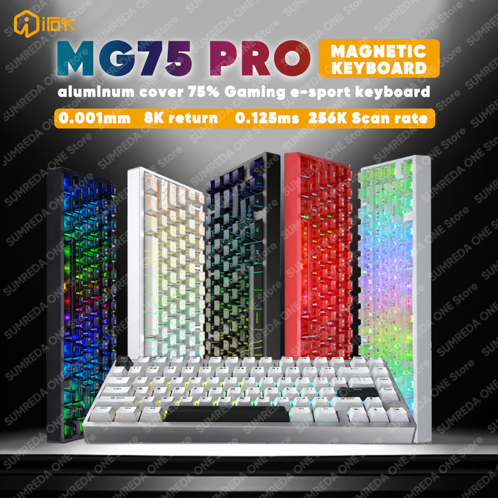 IROK MG75 Pro MG75 Max Aluminu - огляд і ціна Gaming Keyboard Mini Mechanical