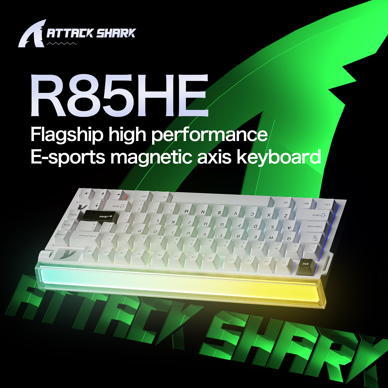 ATTACK SHARK R85 HE Wired 8KHz - огляд і ціна Gaming Keyboard Expensive