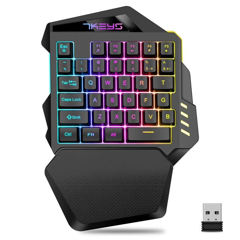 Gamwing RGB Backlit One Handed - огляд і ціна Gaming Keyboard Half