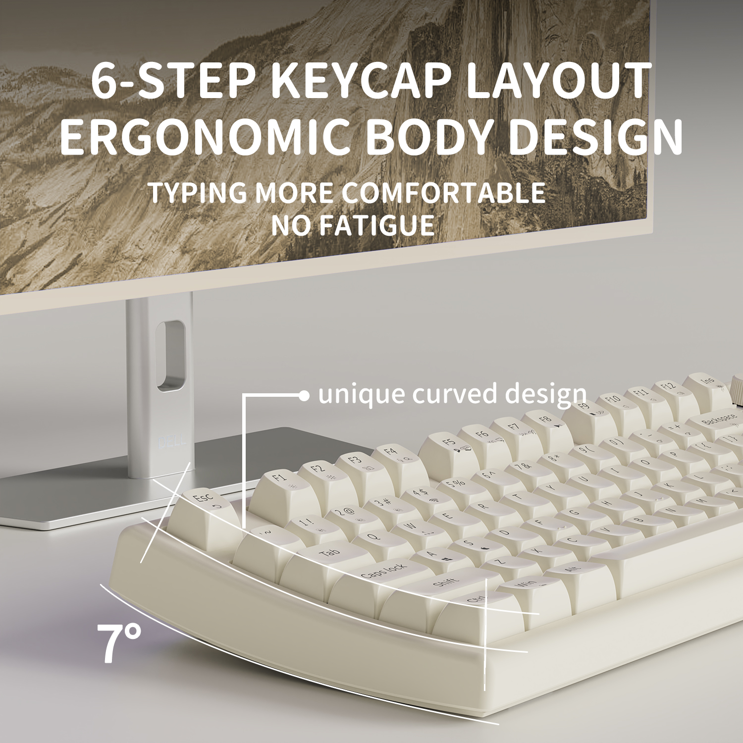 EWEADN V97 Cute Creamy Keyboar - огляд і ціна Gaming Keyboard That Is Quiet